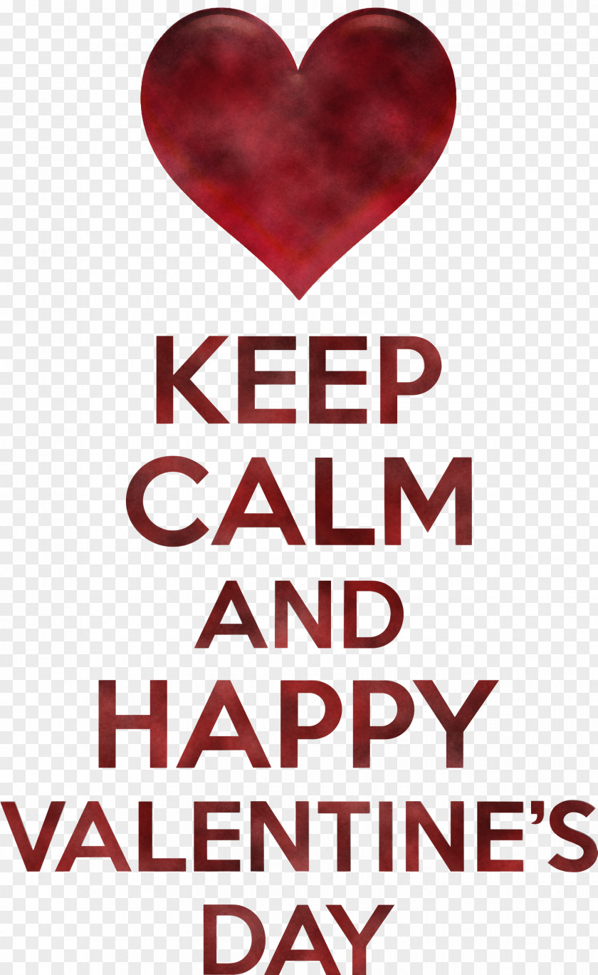 Valentines Day Keep Calm PNG