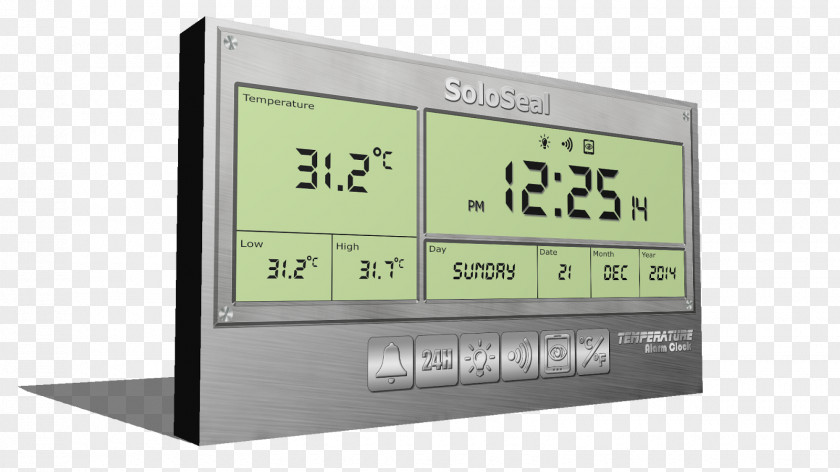 Alarm Clock Radio Measuring Instrument Technology PNG