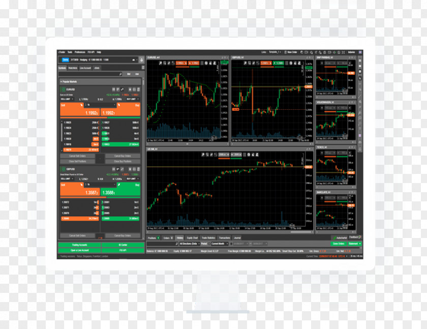 Binary Option Electronic Trading Platform Spotware MetaTrader 4 PNG