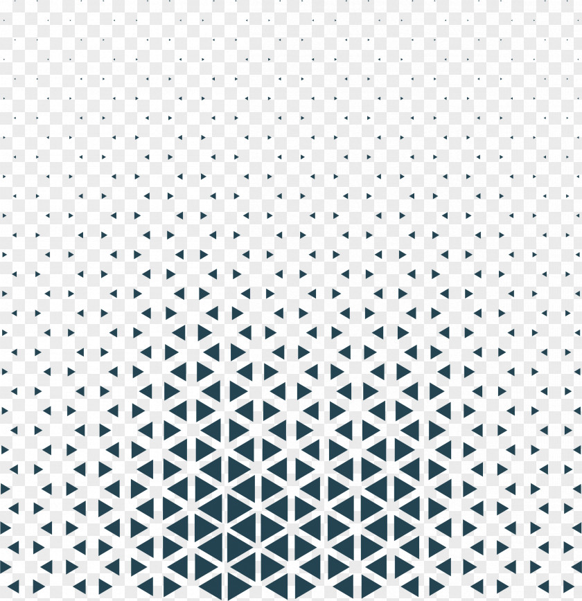 Blue Technology Triangle Black And White Royalty-free Pattern PNG