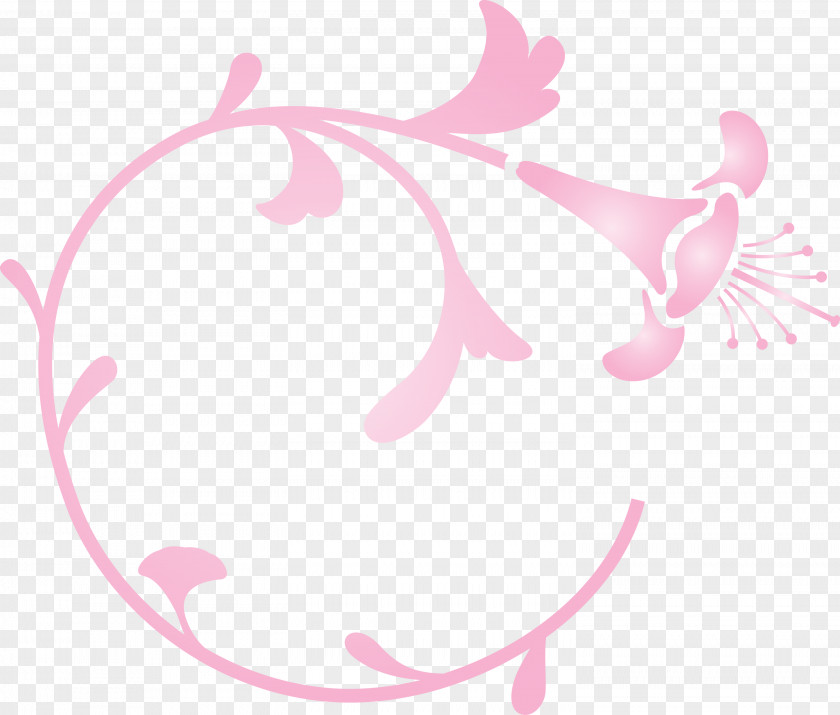 Flower Frame Decoration PNG