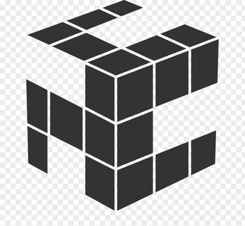 Logos Of Dice Rubik's Cube Logo Vector Graphics Illustration PNG