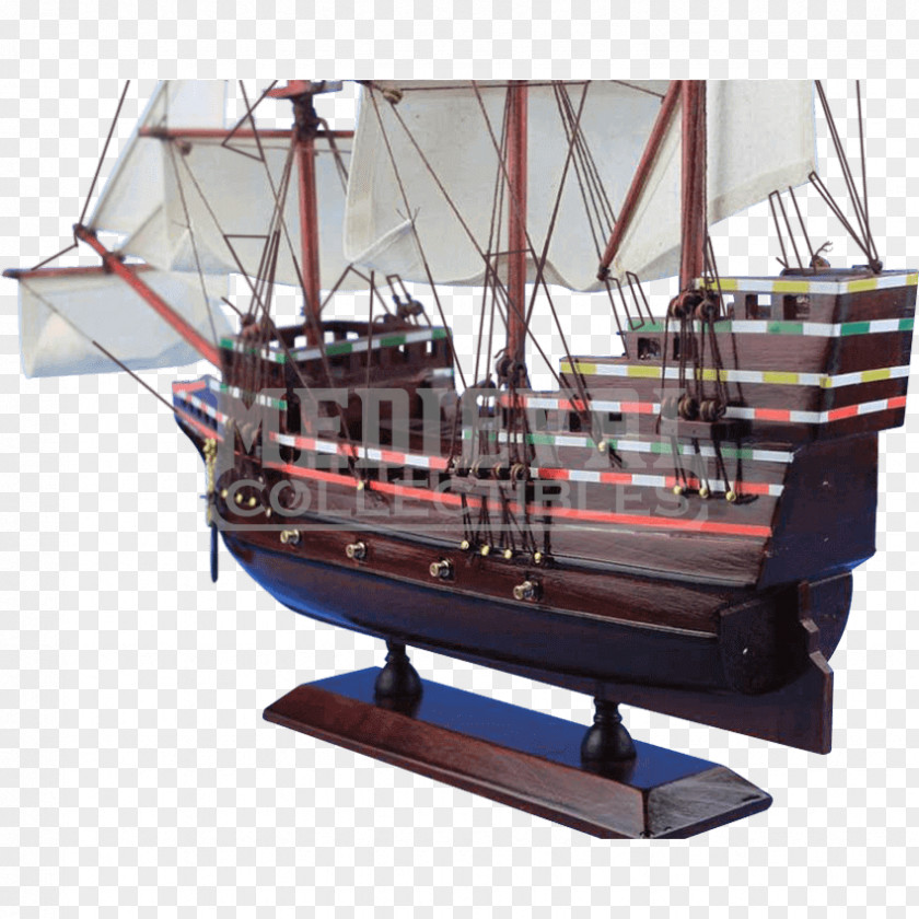 Ship Caravel Model Mayflower Of The Line PNG