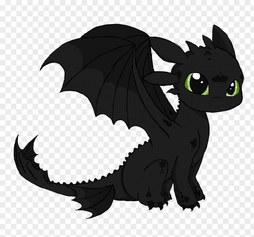 Toothless Drawing How To Train Your Dragon Black And White PNG