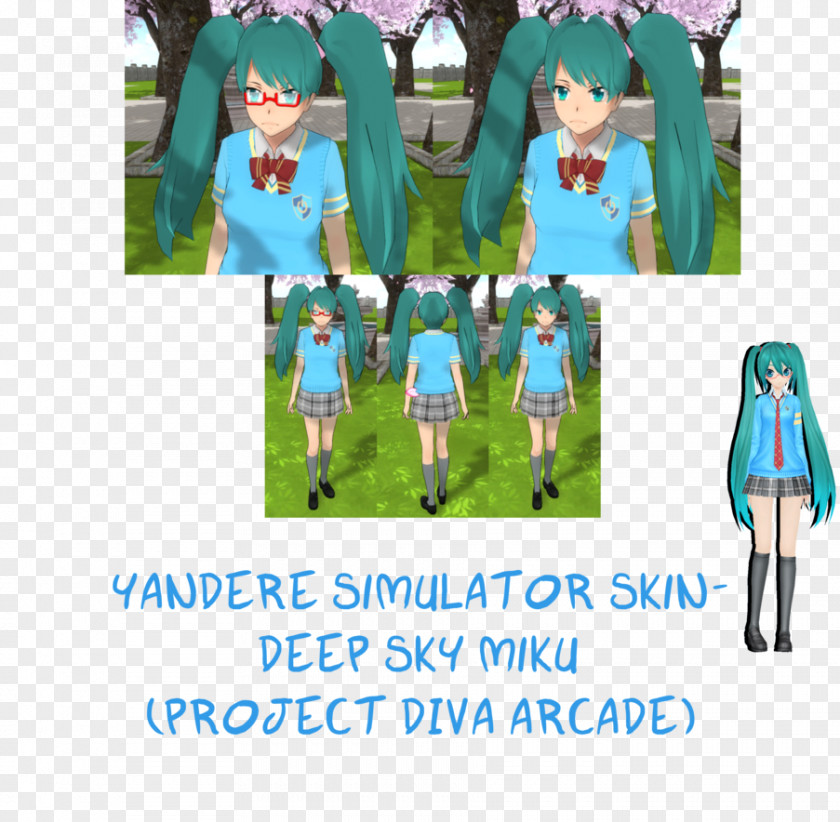 Yandere Simulator Art Game Character PNG