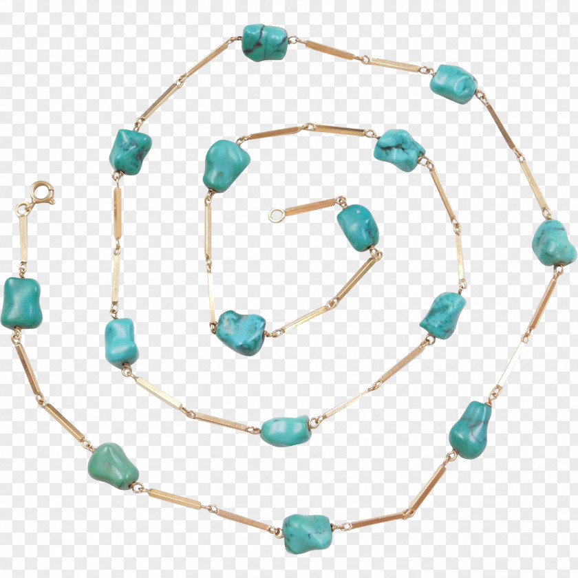 Aqua Necklace Turquoise Bead Links Charms & Pendants PNG