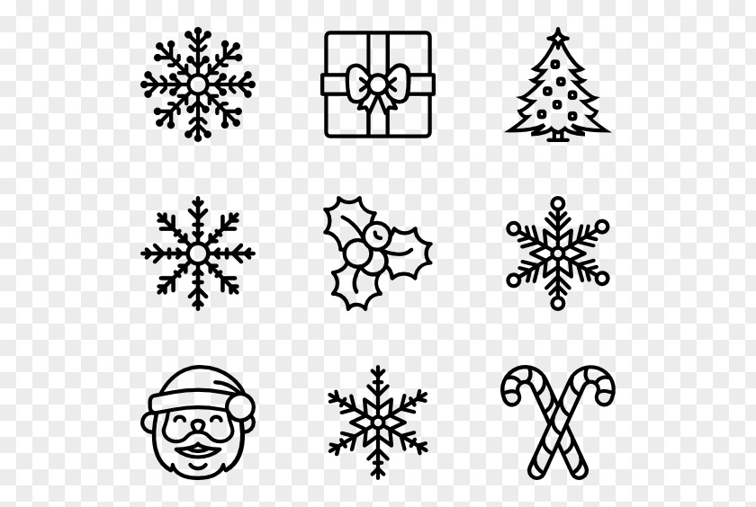Autumn And Winter Snowflake Drawing PNG