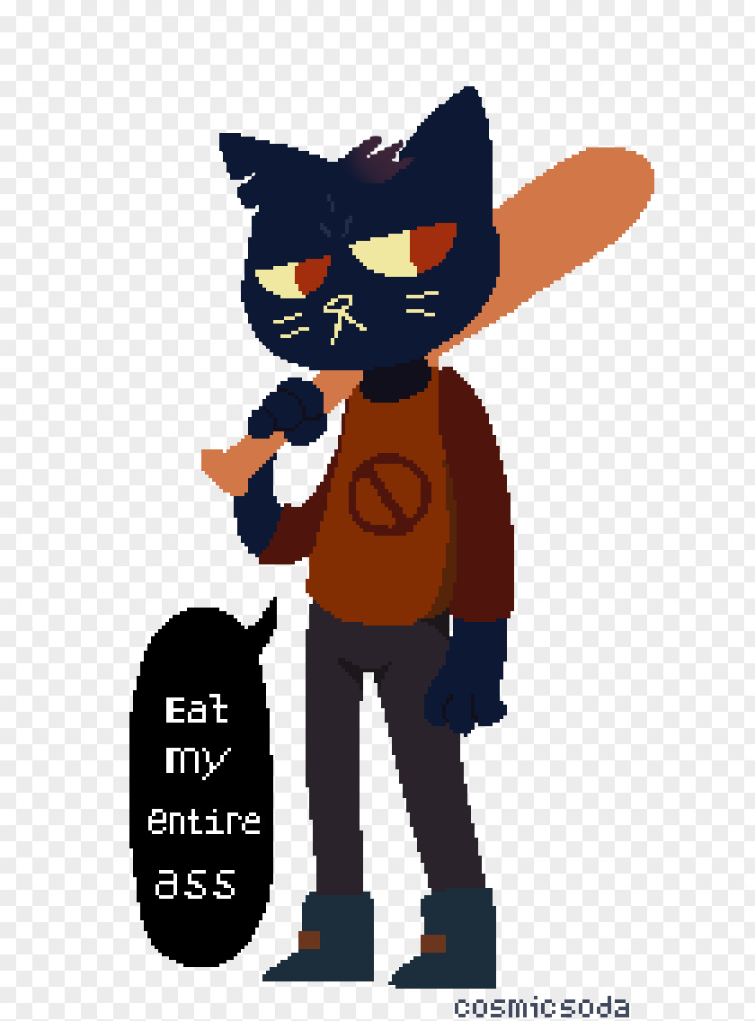 Cat Night In The Woods Image Artist PNG