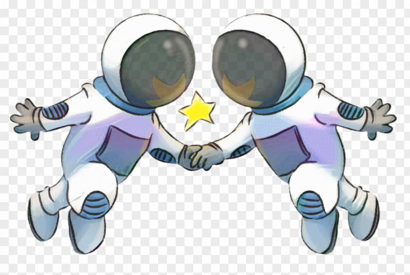 Gesture Space Suit Astronaut Cartoon PNG
