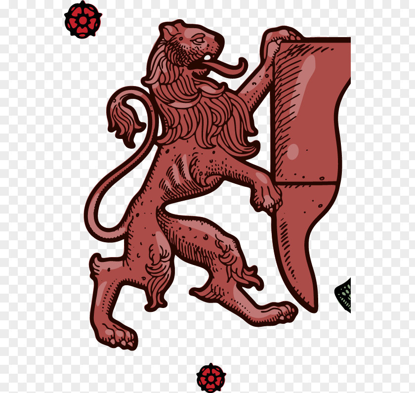 Insignia Medieval Metal Retro Stamp Heraldry Shield PNG