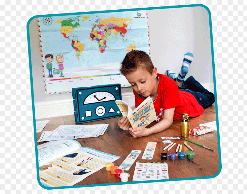 Kids Travel Subscription Box Educational Toys Business Model Mysteries In Time Limited PNG