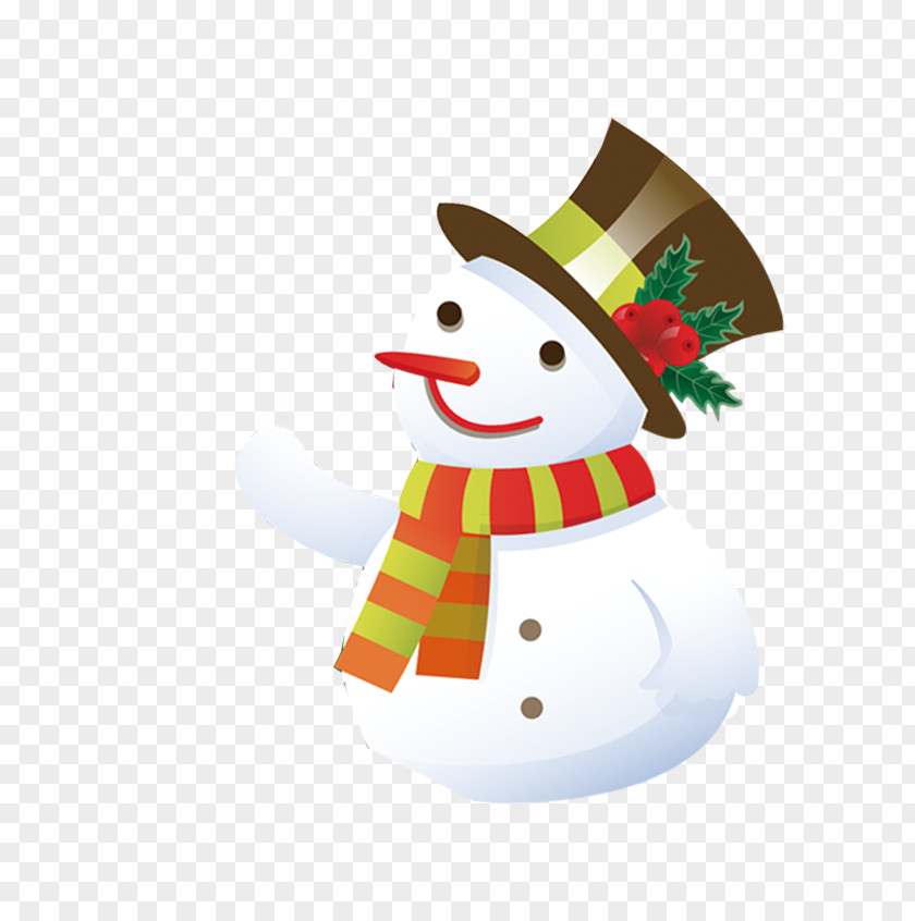Scarves Hat Snowman PNG