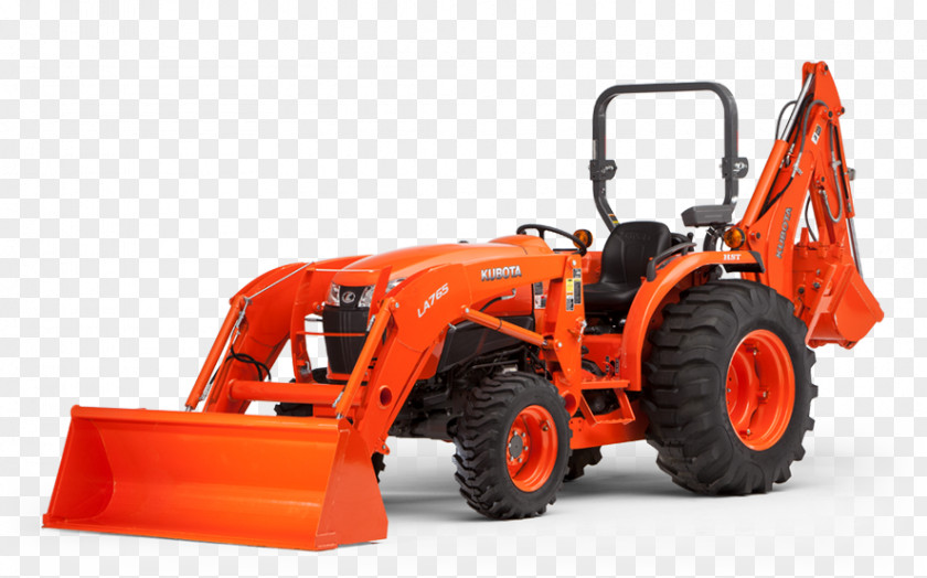 Backhoe Loader Tractor Business Agricultural Machinery Heavy Agriculture PNG