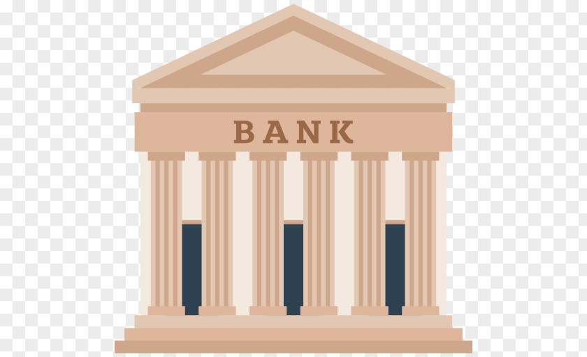 Bank Building Credit Debt Consolidation Icon PNG