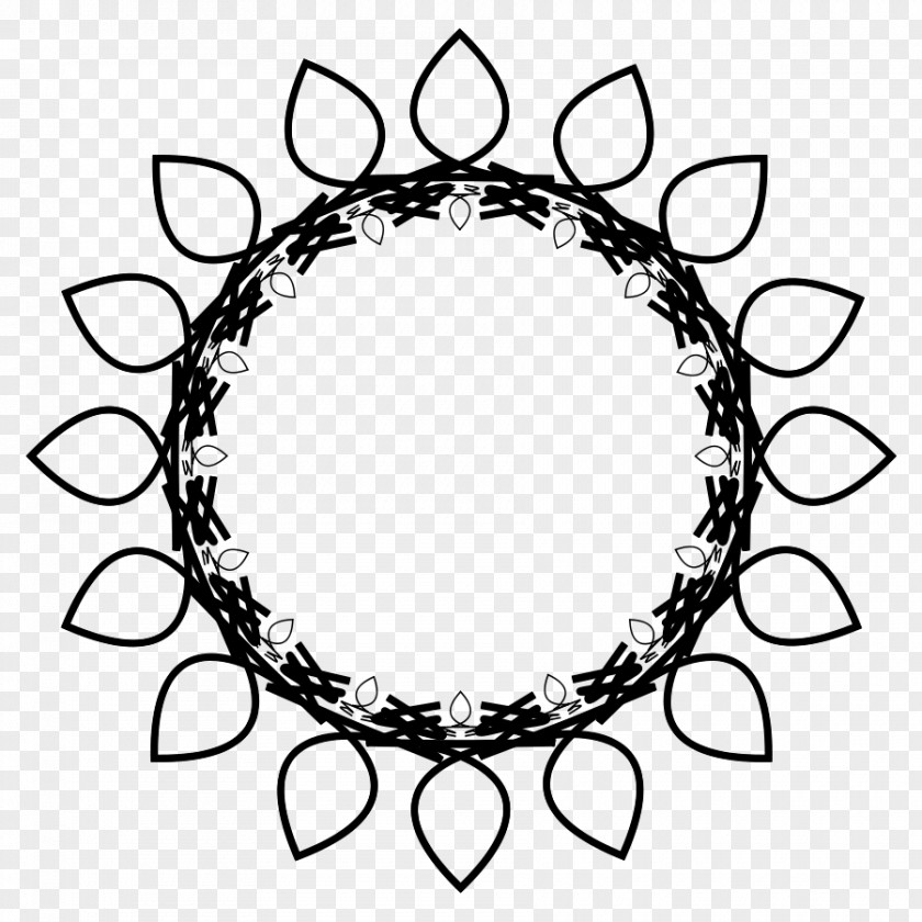 Black Sunflower Cliparts Picture Frame Drawing Leaf PNG