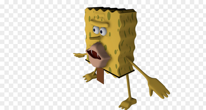 Patrick Star Caveman Sponge Pixel Art PNG