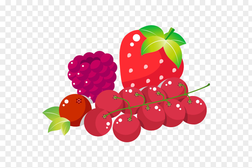 Red Plums Strawberry Smoothie Breakfast Cereal Fruit PNG