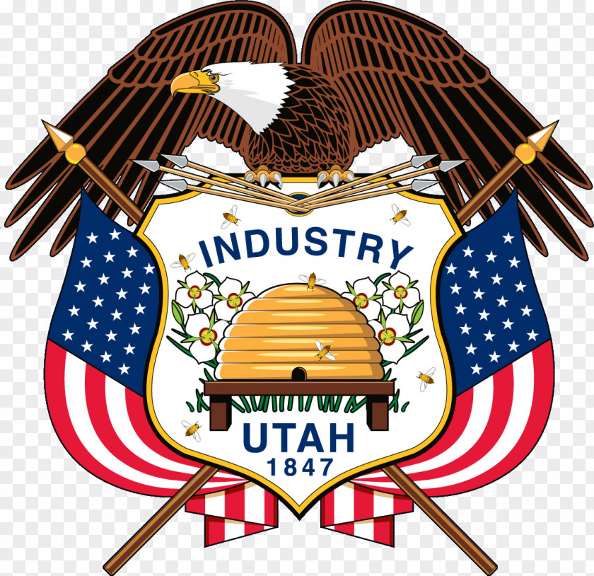 Seal Of Utah Coat Arms Washington Flag PNG
