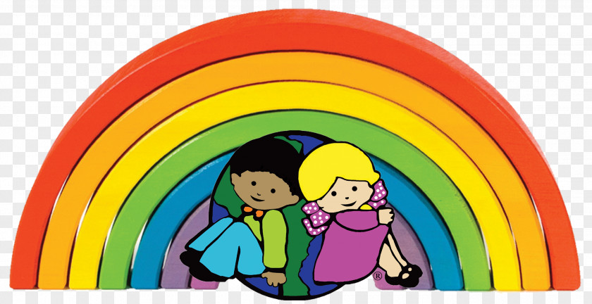 Train Rainbow Creative World School Illustration Cartoon Yellow Product PNG
