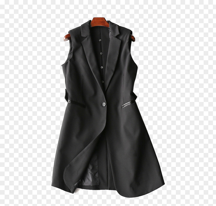 Black Windbreaker Suit Jacket Overcoat Blazer PNG