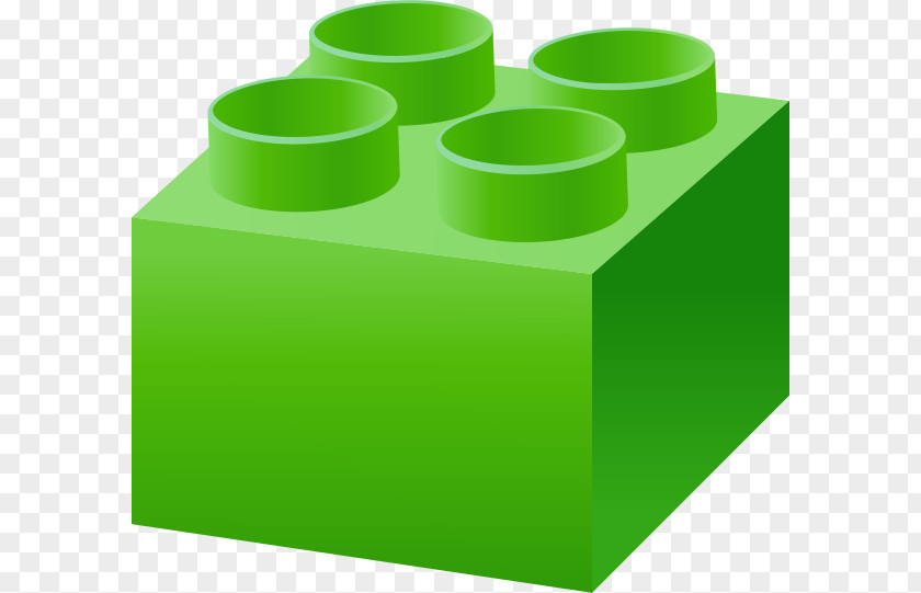 Block LEGO Toy Green Clip Art PNG