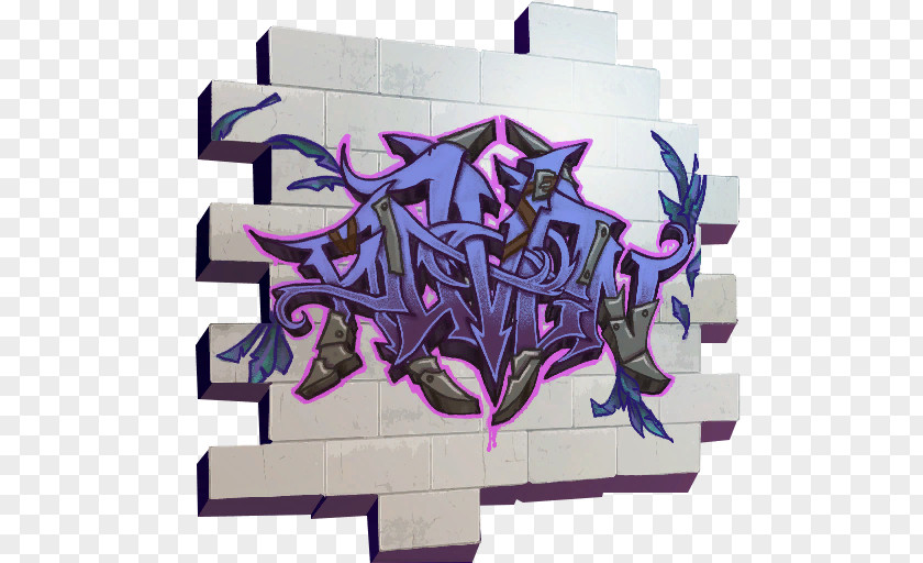 Graffiti Fortnite Battle Royale Aerosol Spray Pass Game PNG