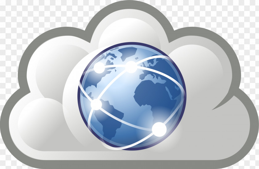 Internet Blue Cliparts Cloud Computing Clip Art PNG