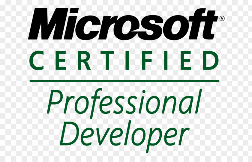 Microsoft Certified Professional MCPD Certification Technology Specialist PNG