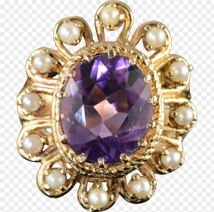Seed Pearl Choker Amethyst Ring Size Jewellery Diamond PNG