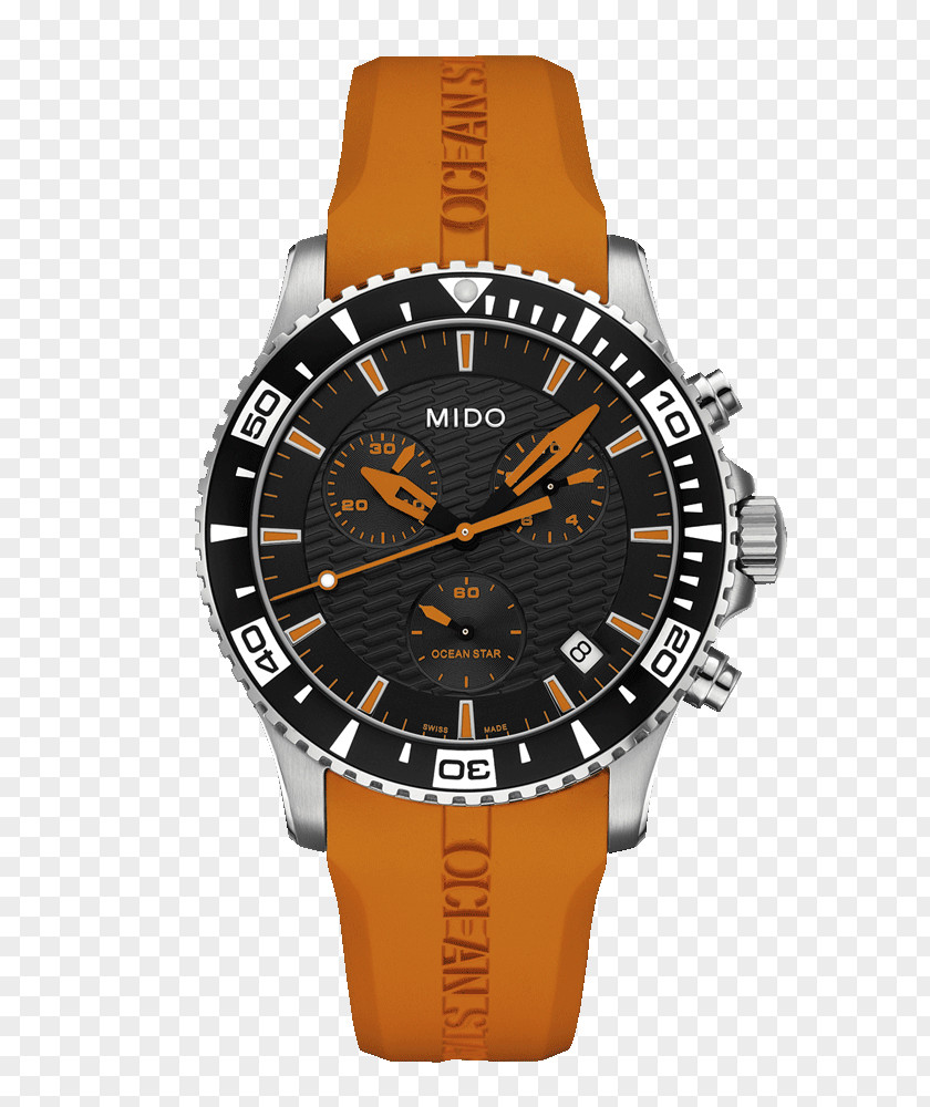 Star Ocean Watch Mido Quartz Clock Chronograph PNG
