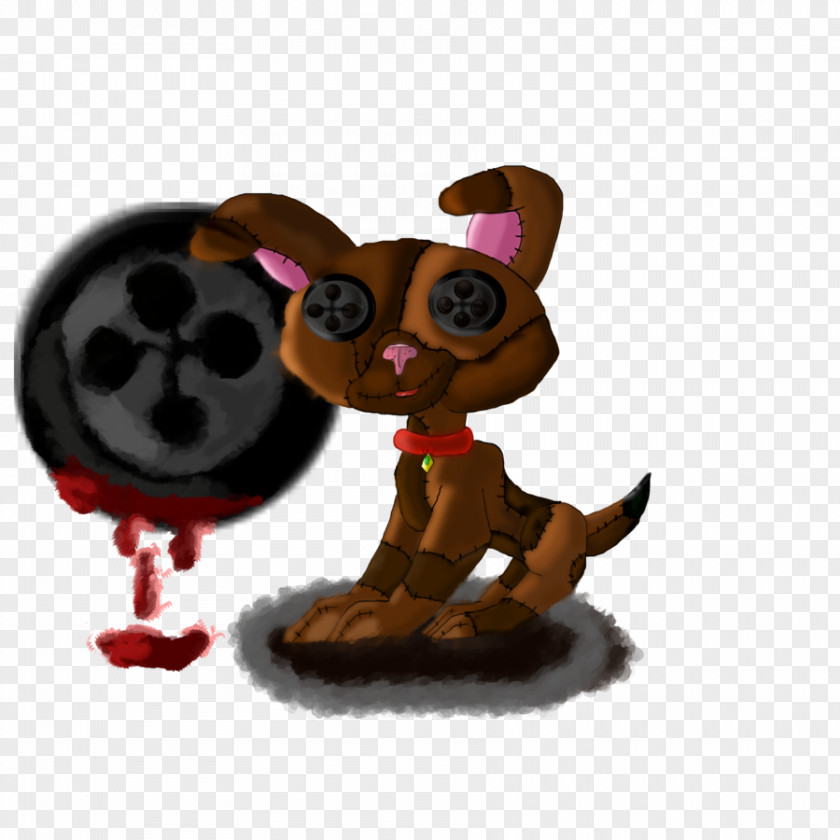 Stuffed Dog Puppy Figurine Animated Cartoon PNG