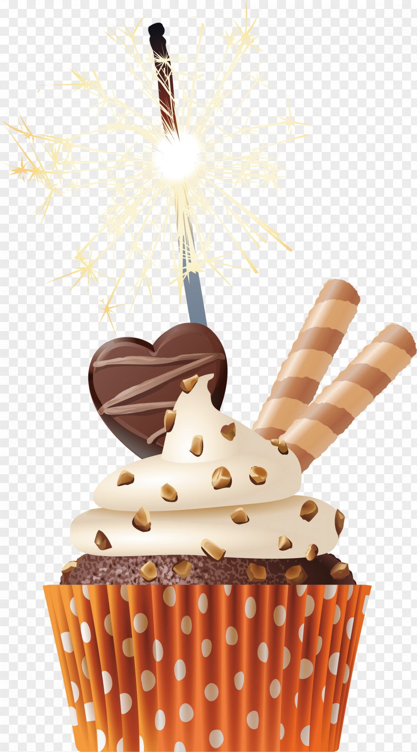 Chocolate Cake Cupcake Muffin Birthday PNG