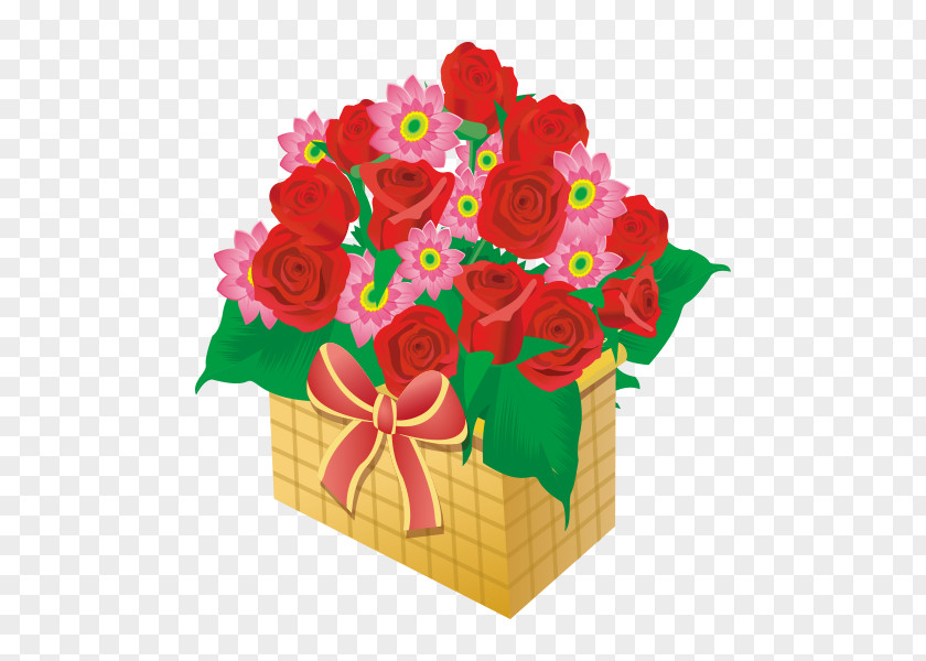 Flowers Cartoon Vector Graphics Image Beach Rose Clip Art Gift PNG