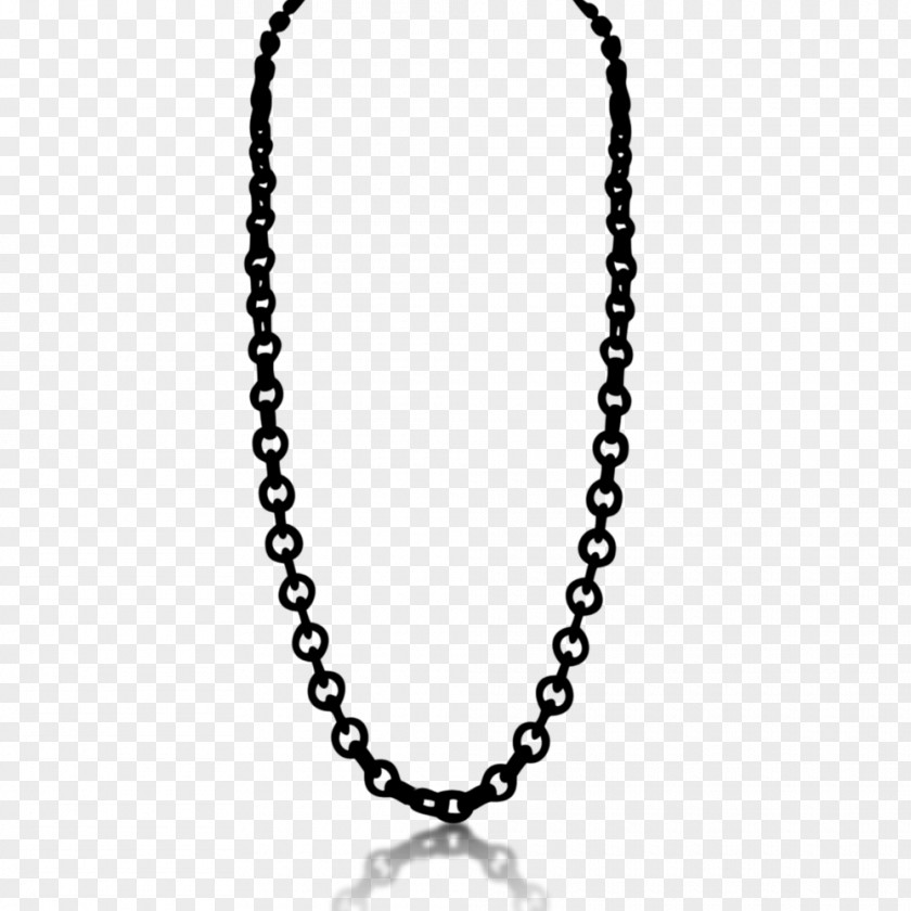 Oval Link Chain Necklace UnoAErre Pendant PNG