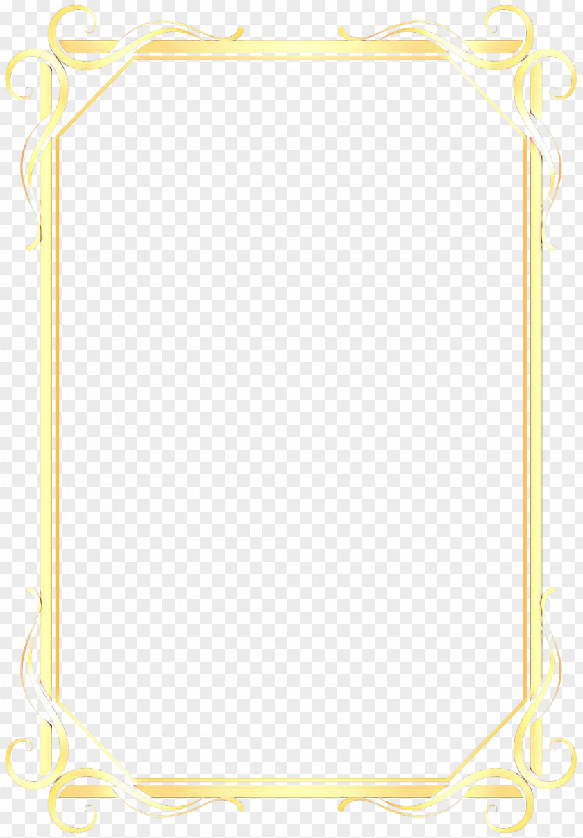 Rectangle Picture Frame Paper Background PNG