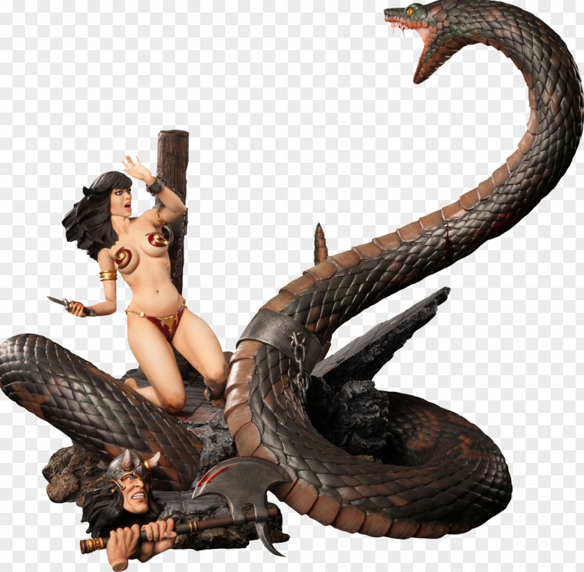 Snake Conan The Barbarian Figurine Statue Model Figure PNG