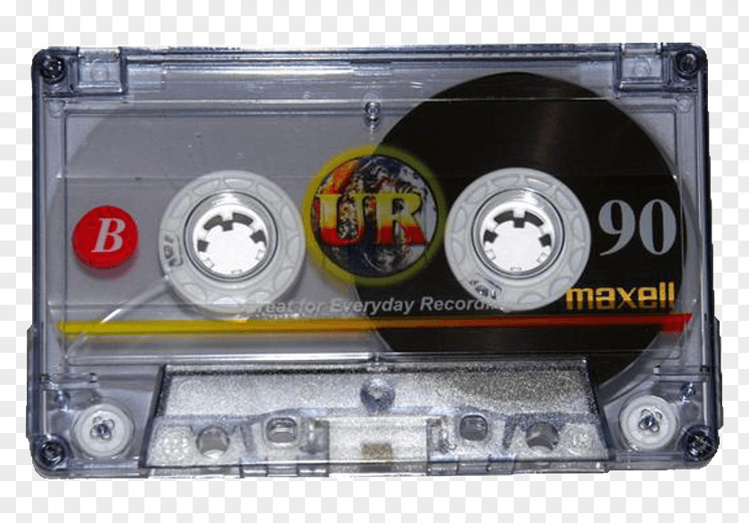 Calligraph Compact Cassette Maxell Audio マクセル UR Sound Recording And Reproduction PNG