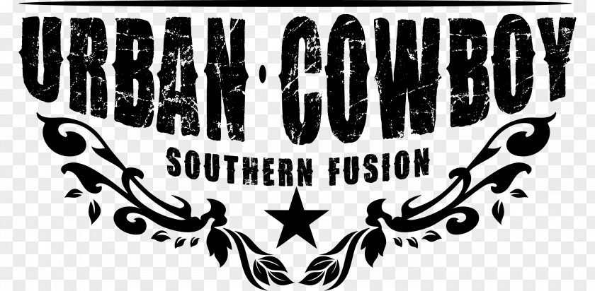 Cowboy Urban Southern Fusion Cuisine Logo Catering PNG