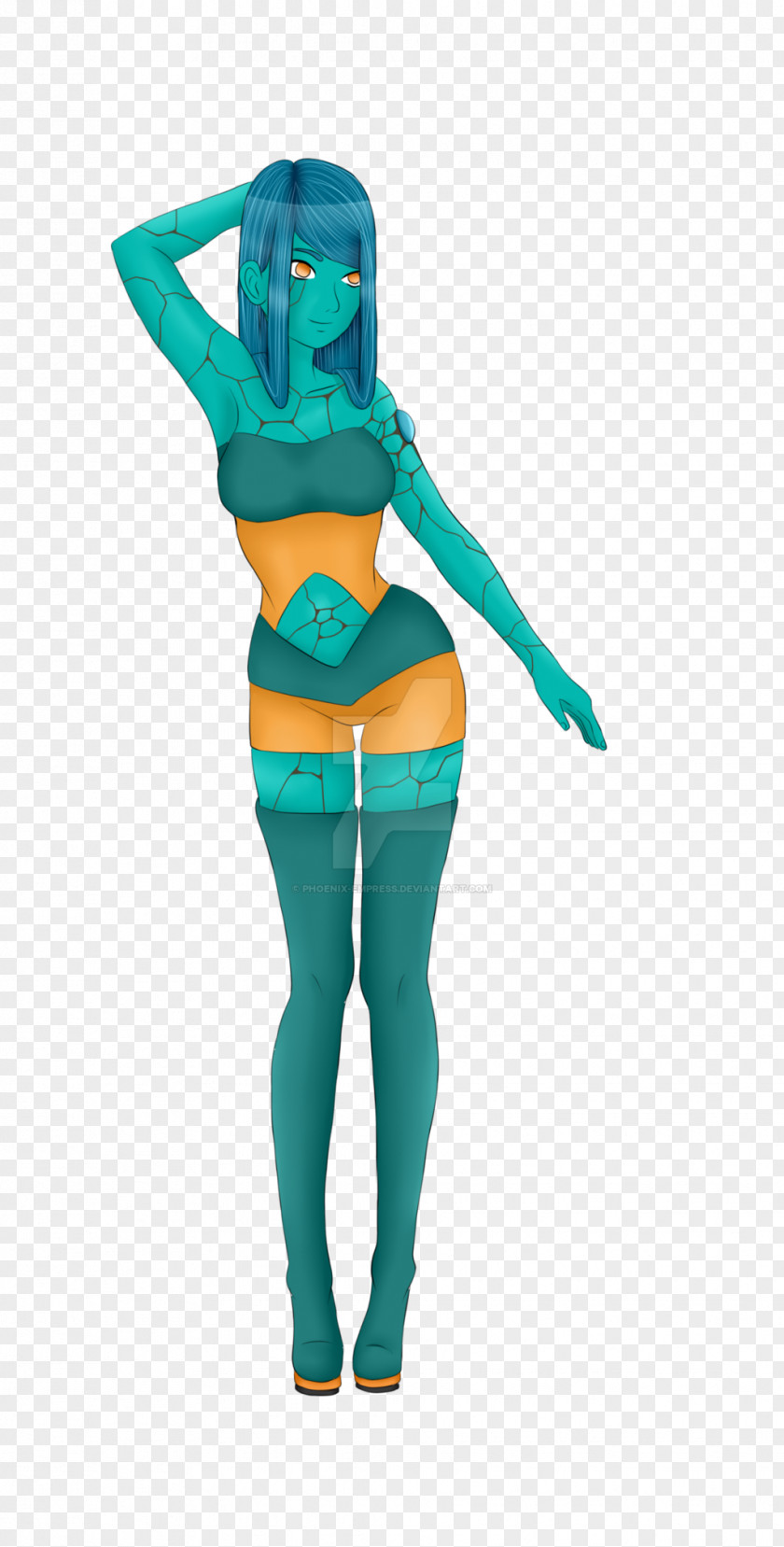 Empress Spandex Costume Character Fiction Electric Blue PNG