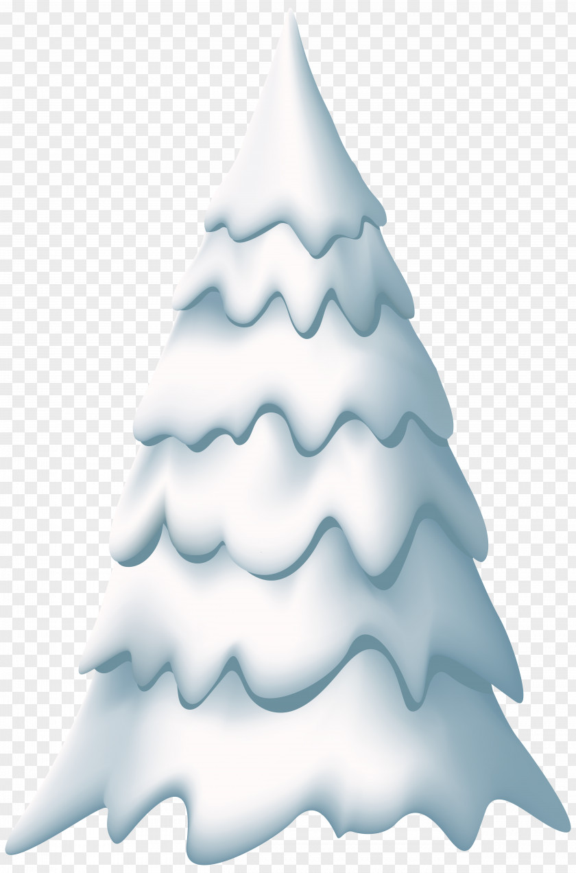 Snowy Tree Transparent Clip Art Image Christmas Decoration Ornament PNG