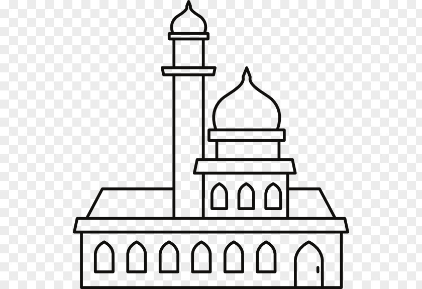 Technology Building Great Mosque Of Mecca Graphics Illustration Line Art PNG