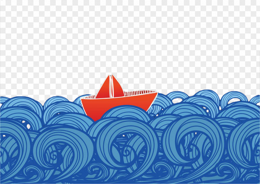 The Sailing In Waves Paper Wind Wave Photography Clip Art PNG