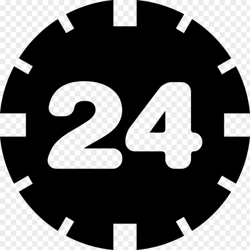 Black And White Logo Number PNG