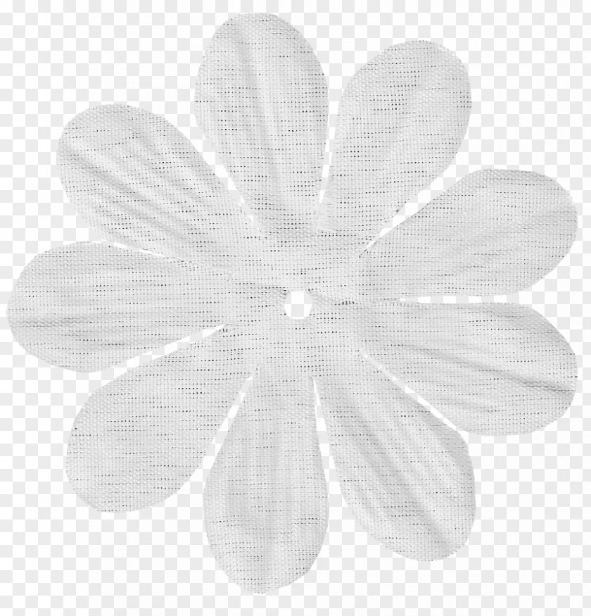 Decorative Snowflake Shape White Petal Pattern PNG