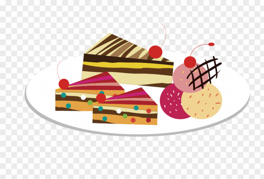 Free Button Vector Material Cake Dessert PNG