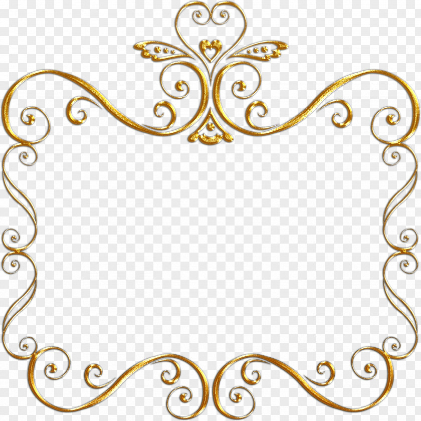Gold Frame Picture Frames Black And White Clip Art PNG