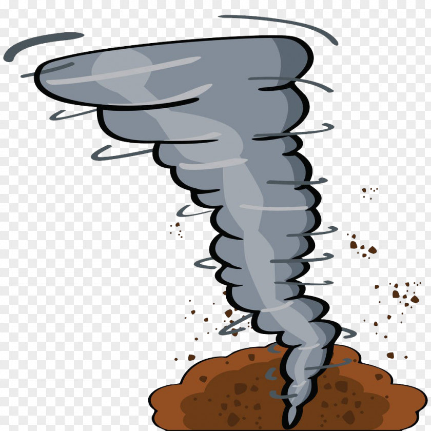 Hand-painted Tornadoes Tornado Cartoon Stock Photography Royalty-free PNG