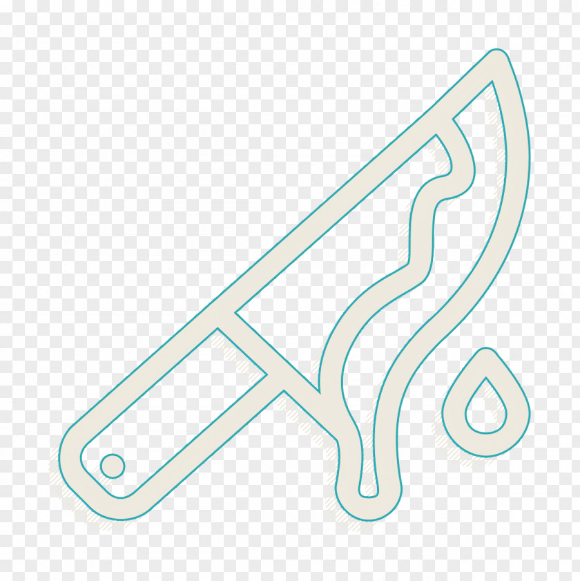 Number Symbol Halloween Icon Knife PNG