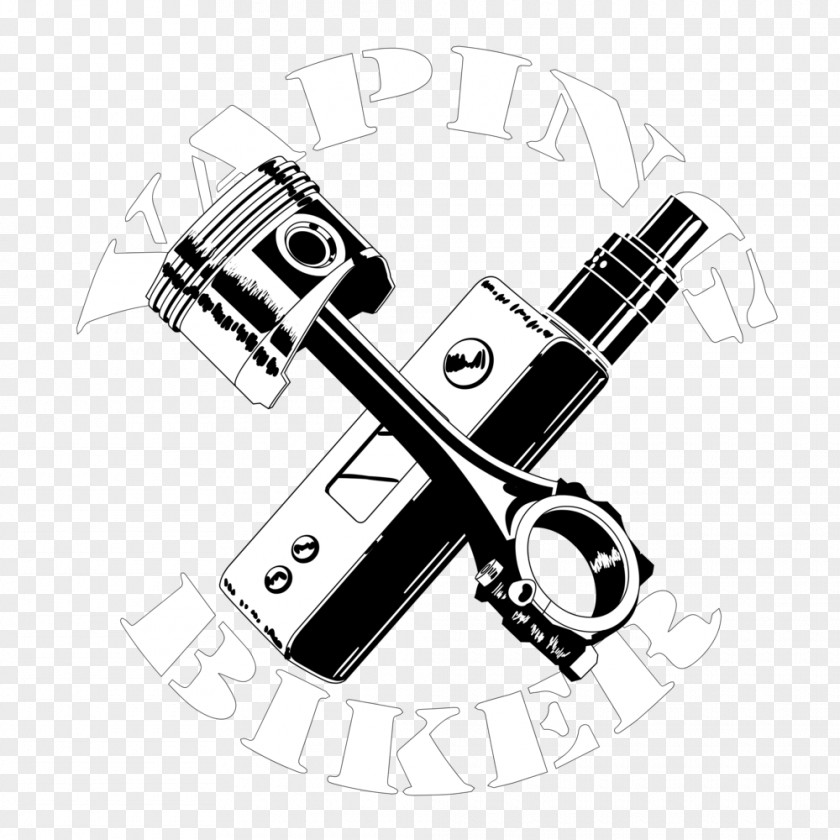 Banner Logo Piston Electronic Cigarette PNG