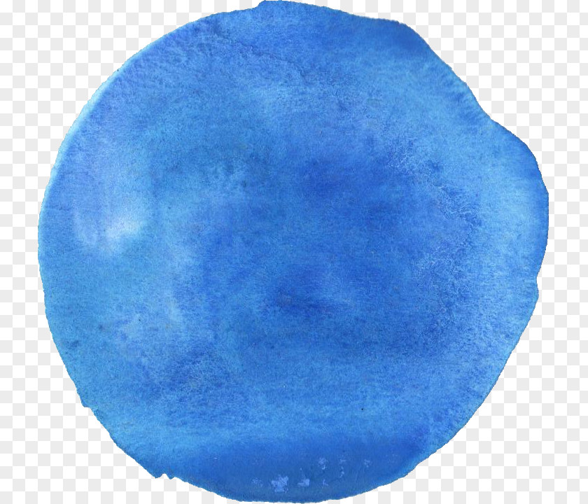 Blue Watercolor Painting Ring Of Life PNG